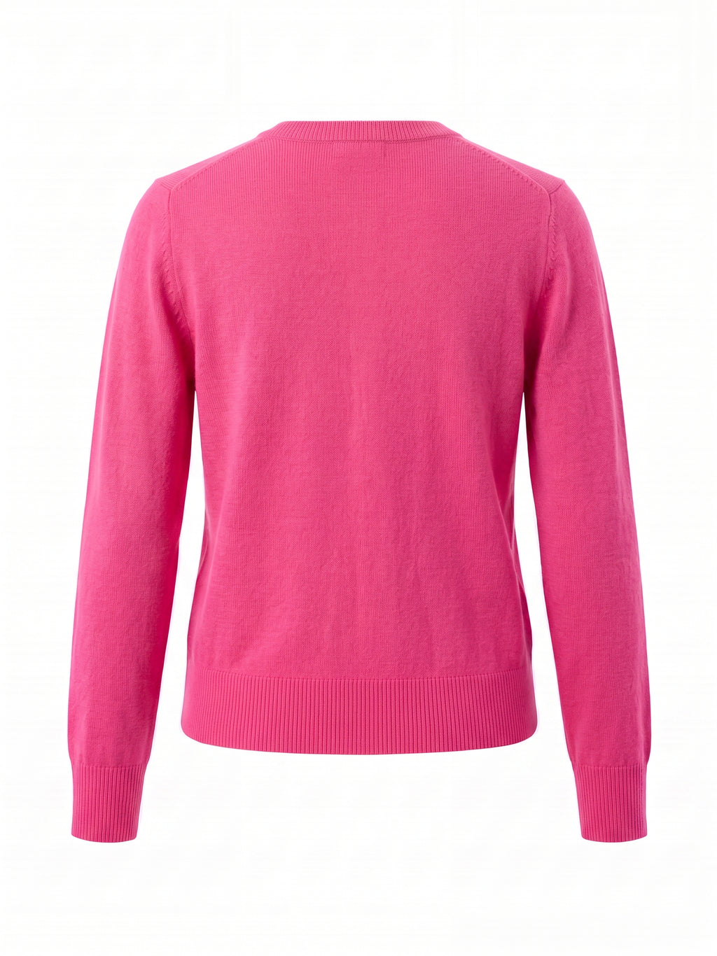 Camellia Fine Knit Wool & Cashmere Cardigan